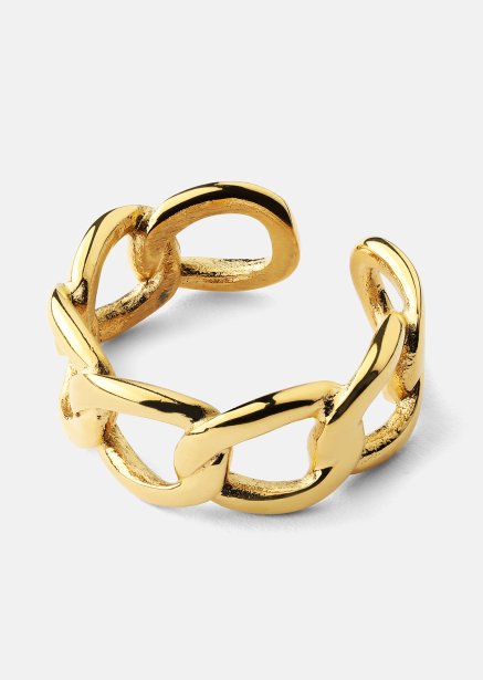 Bague Bold Chain - 18K Plaquée or