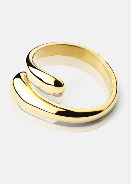 Bague - 18K Plaquée or