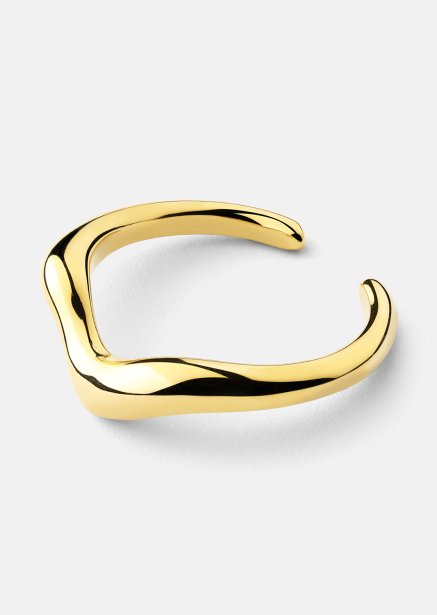 Bague Flow - Plaqué or 18k