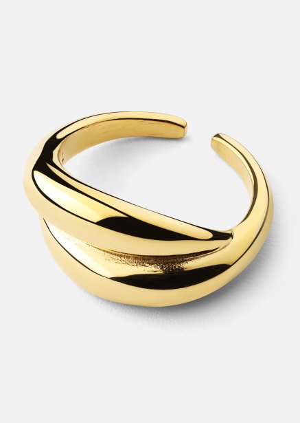 Bague Wave Bold - 18k Plaquée or