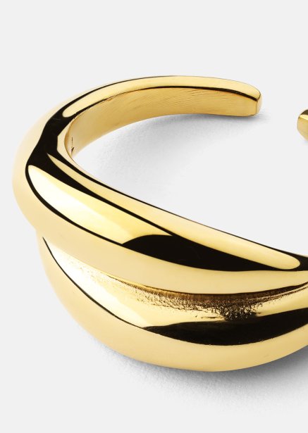 Bague Wave Bold - 18k Plaquée or