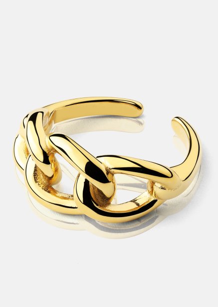 Bague Golden Link - 18K Plaquée or