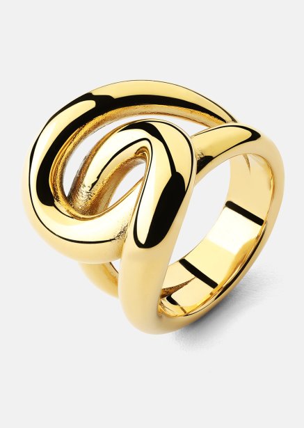 Bague Infinity Knot - 18k Plaquée or