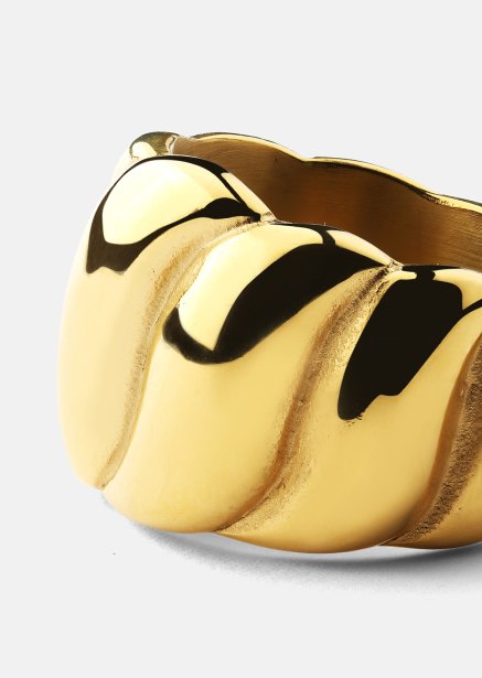 Bague Bold Wave - 18K Plaquée or