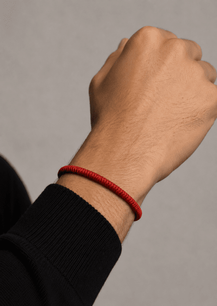 Bracelet cordon Crimson Thread