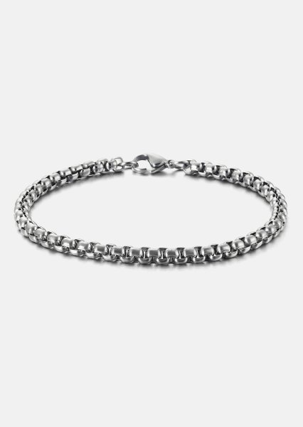 Bracelet Steel Valor - Plaqué argent