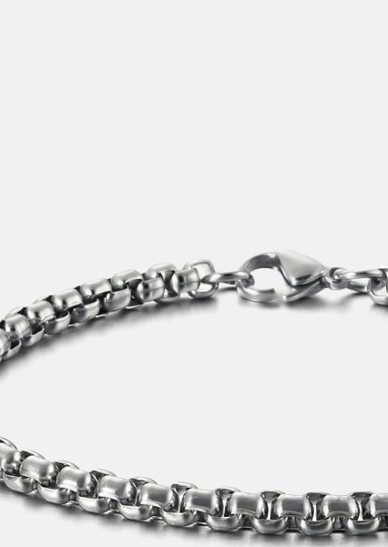 Bracelet Steel Valor - Plaqué argent