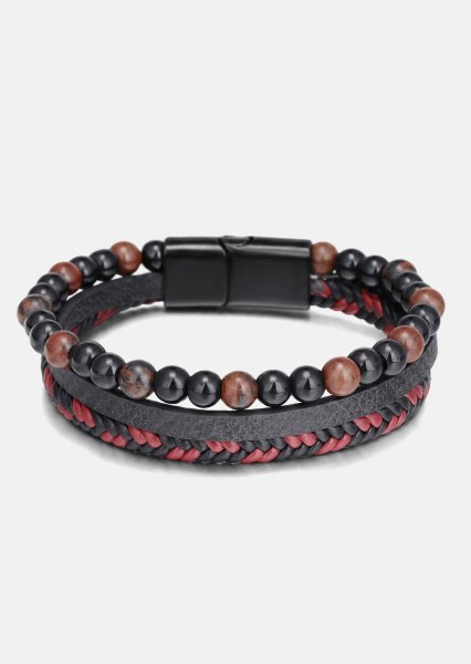 Bracelet en cuir Rogue Bond