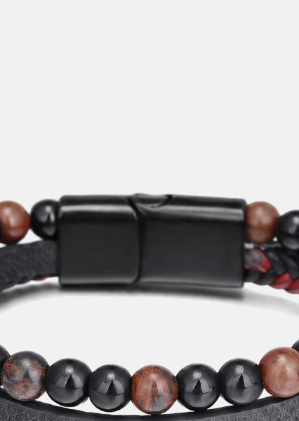Bracelet en cuir Rogue Bond