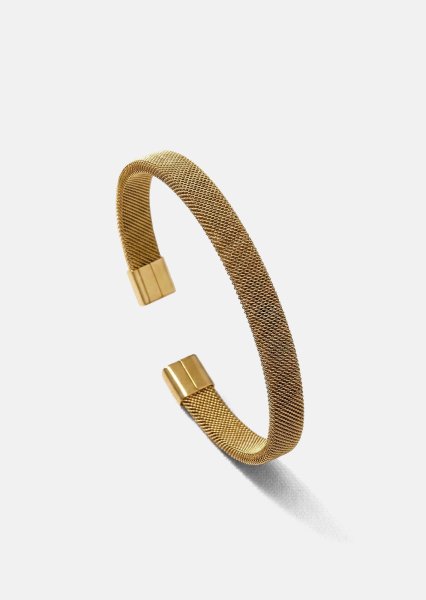 Bracelet Valor Mesh - 18k Plaqué or