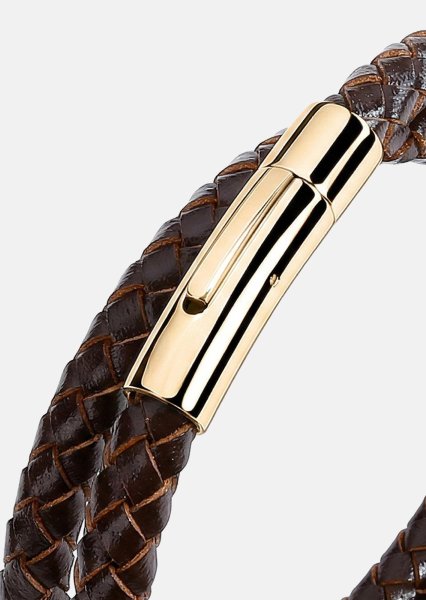 Bracelet en cuir Virtue Weave