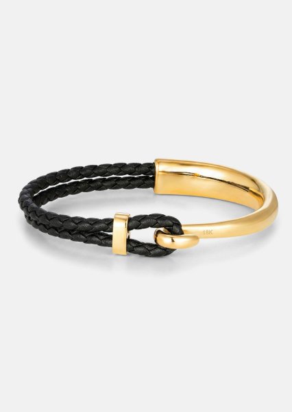 Bracelet en cuir Cinder Crest