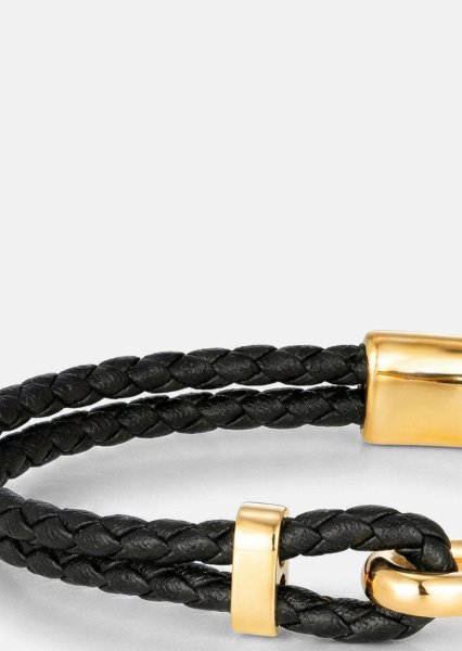 Bracelet en cuir Cinder Crest