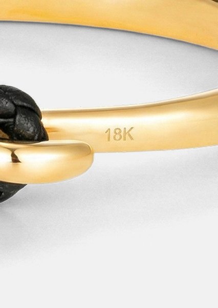 Bracelet en cuir Cinder Crest