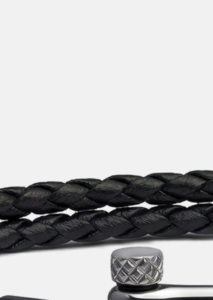 Bracelet en cuir Vertex Link