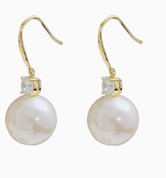 Pearlina Boucle d'oreille - 18k Gold Plated