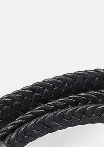 Bracelet en cuir Raven Crest