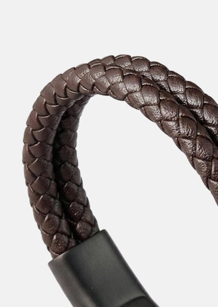 Bracelet en cuir Cobra Twist