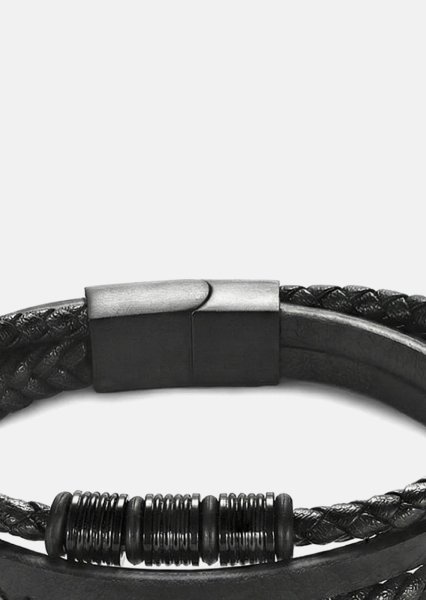 Bracelet en cuir Noble Forge