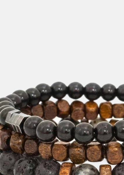 Bracelet perlé Titan Pulse