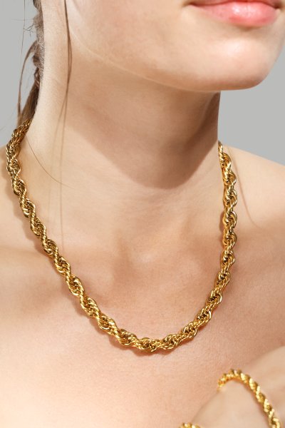Bracelet Twistad Elegans - 18k Plaqué or