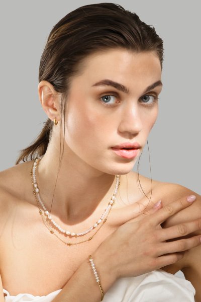 Collier – 18k Plaqué or
