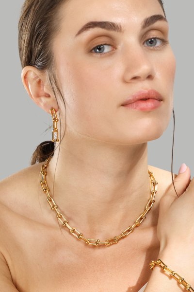 Bracelet - 18k Plaqué or