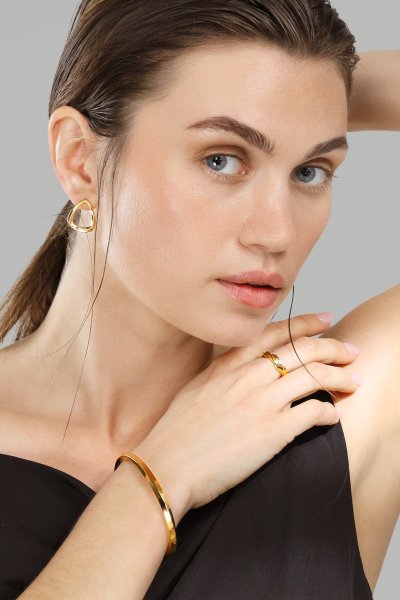 Bague Flow - 18k Plaquée or