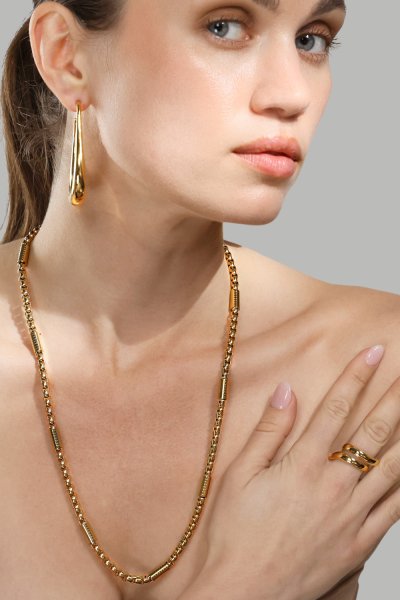 Boucles d’oreilles Tear of Gold - 18k Plaquées or