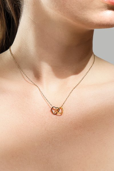 Collier Together Forever – 18k Plaqué or