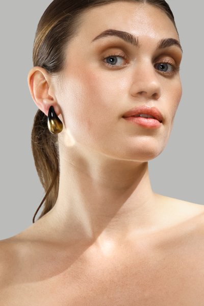 Boucles d’oreilles Verdé Glow – 18k Plaquées or