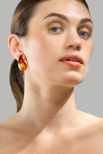 Boucles d’oreilles Verdé Glow – 18k Plaquées or