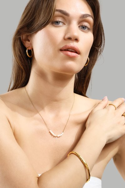 Boucle d’oreille Everyday Hoops - 18k Plaquée or