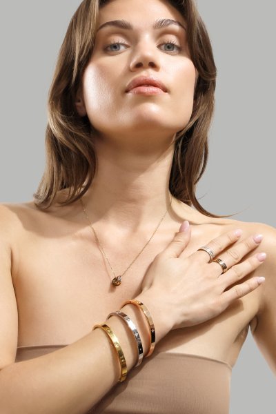 Bague Gloomy - 18k Plaquée or