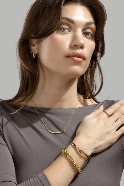 Collier Nova - 18k Plaqué or