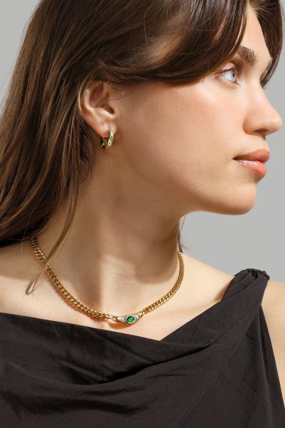 Aurora Bella Collier – 18k Plaqué or