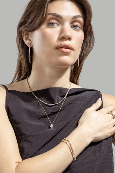 Bracelet Gloria Band 2.2mm - 18k Gold Plated