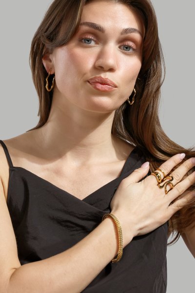 Bracelet Flyer - 18k Plaqué or