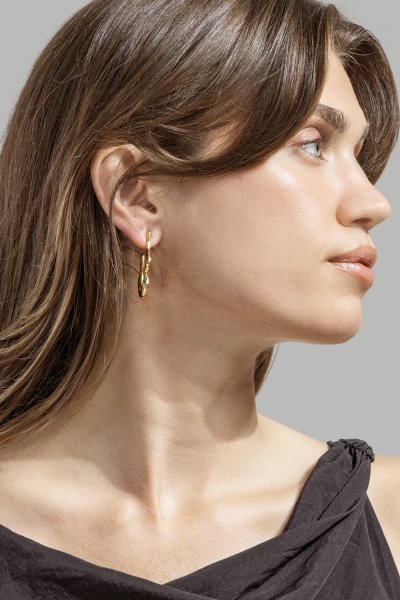 Bague Infinity Flow - 18k Plaquée or