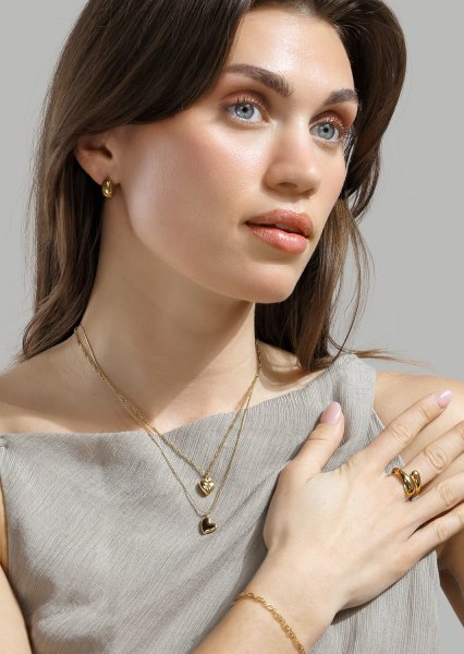 Collier Heartshine – 18k Gold Plated