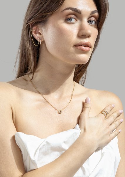 Bague Glowfly - 18k Plaquée or