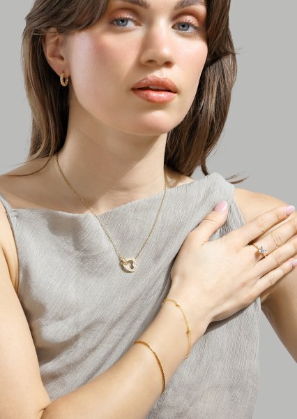 Bracelet Starlight Charm - 18k Plaqué or