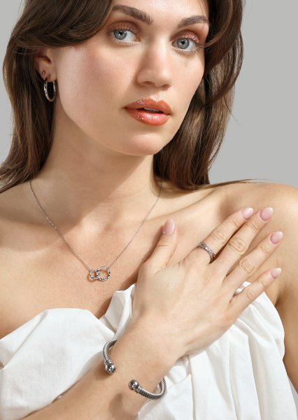 Boucle d’oreille Everyday Hoops - Plaquée argent