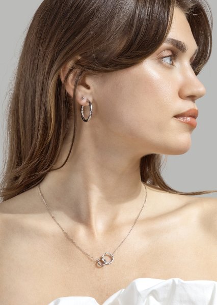 Bague Raw Texture - Plaquée argent
