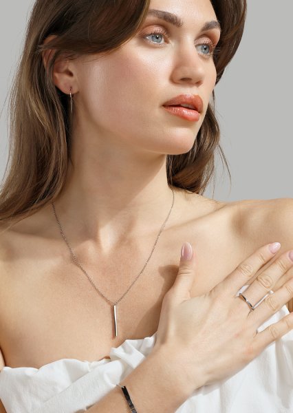 Ring Modern Grace - Silver Plated