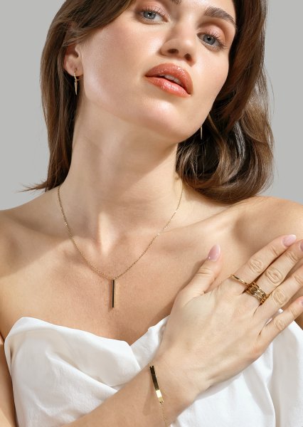 Ring Modern Grace - Plaqué or 18k