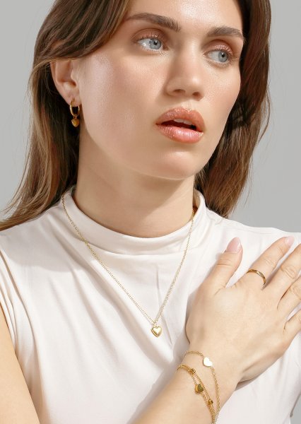 Initial Bague – 18k Plaquée or