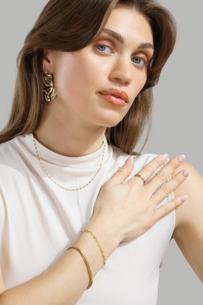 Bracelet Viper – 18k Plaqué or