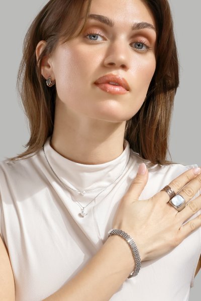 Bracelet Glowline - Plaqué argent
