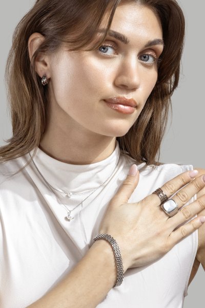 Bracelet Glowline - Plaqué argent